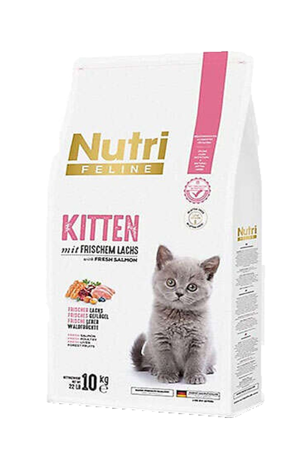Kitten Frıschem Lach Salmon 10Kg (Somonlu Yavru Kedi Maması )