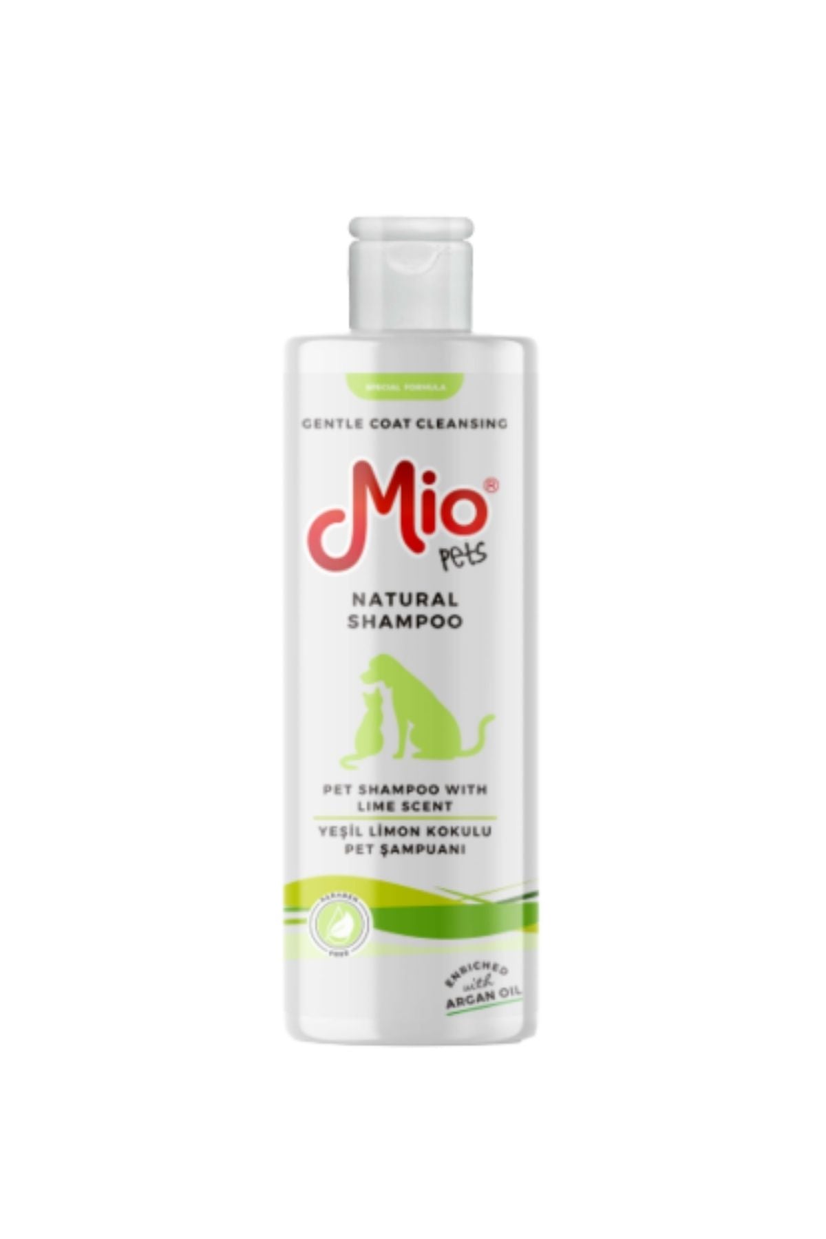 Yeşil Limon Kokulu Doğal Pet Şampuanı 250 ml.
