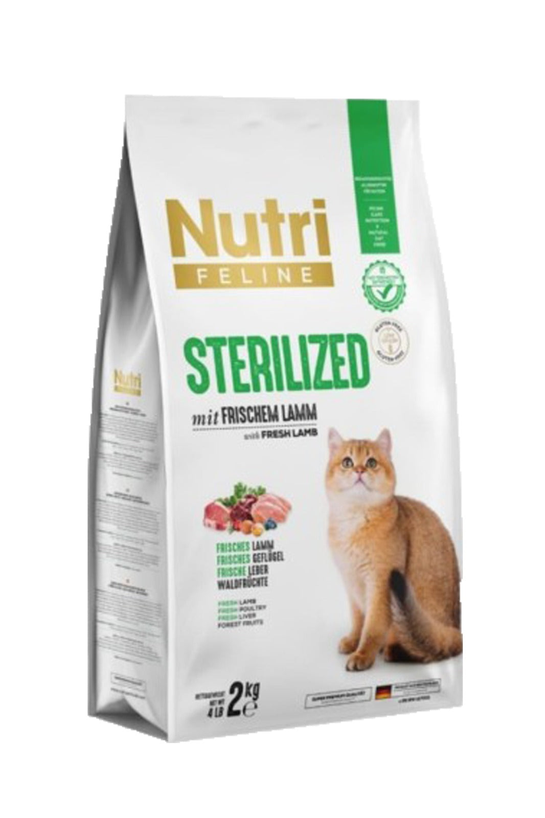 Sterılızed Frıschem Lamm 2Kg (kısır kuzu etli kedi maması)