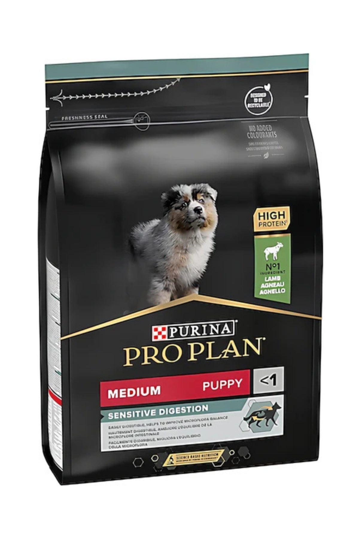 Medium Puppy Sensitive Kuzu Etli Orta Irk Yavru Köpek Maması 3 Kg