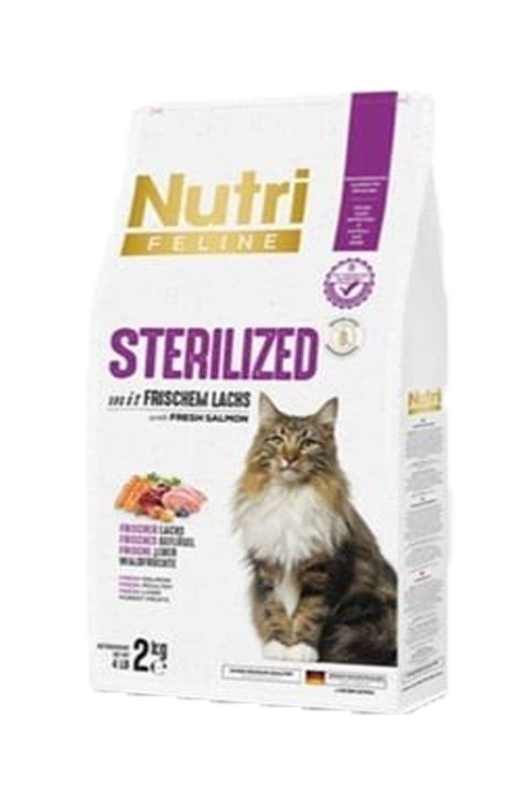 Sterılızed Frıschem Lach Salmon 2Kg (Kısır Somon Kedi Maması )