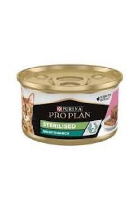 ton balıklı yetişkin kısır kedi yaş maması 85 g