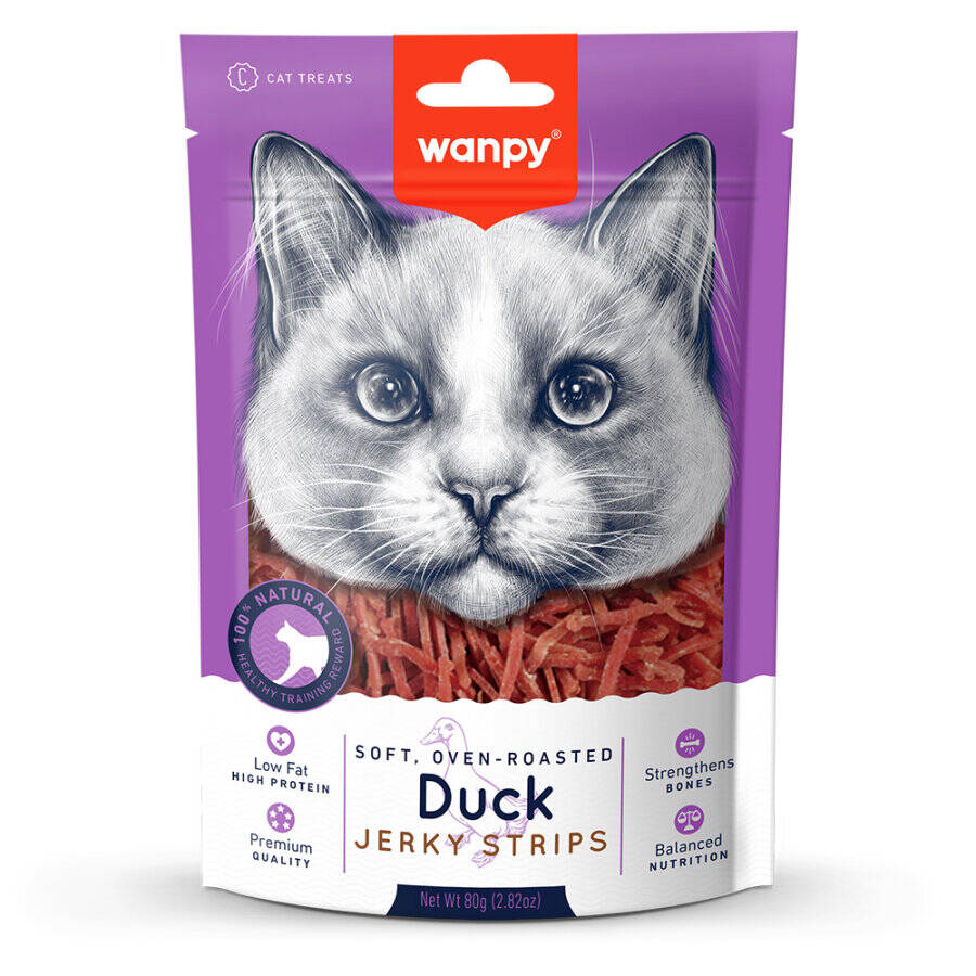 Duck Jerky Strıps Wanpy Ördekli Kedi Ödül Maması