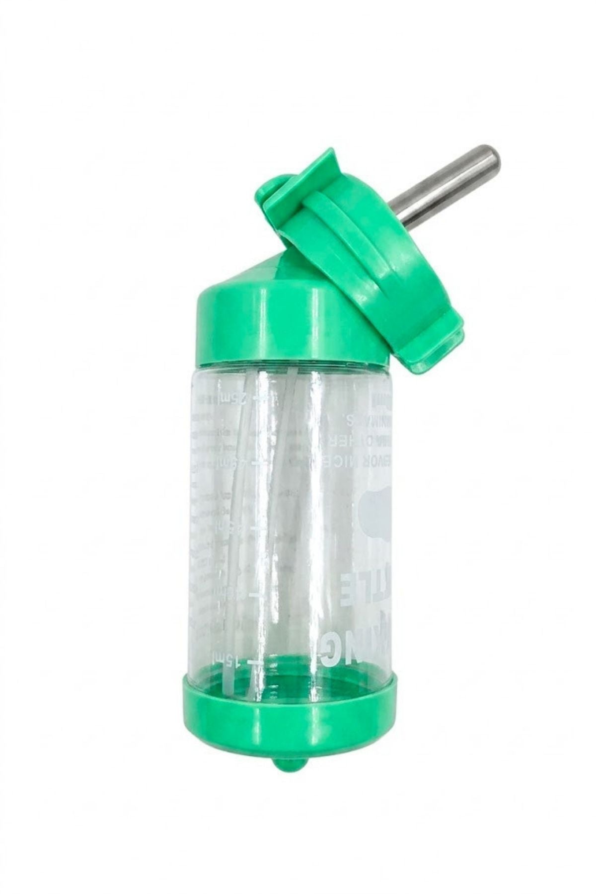 Damlatmayan Hamster Ve Tavşan Suluğu 80 Ml Yeşil