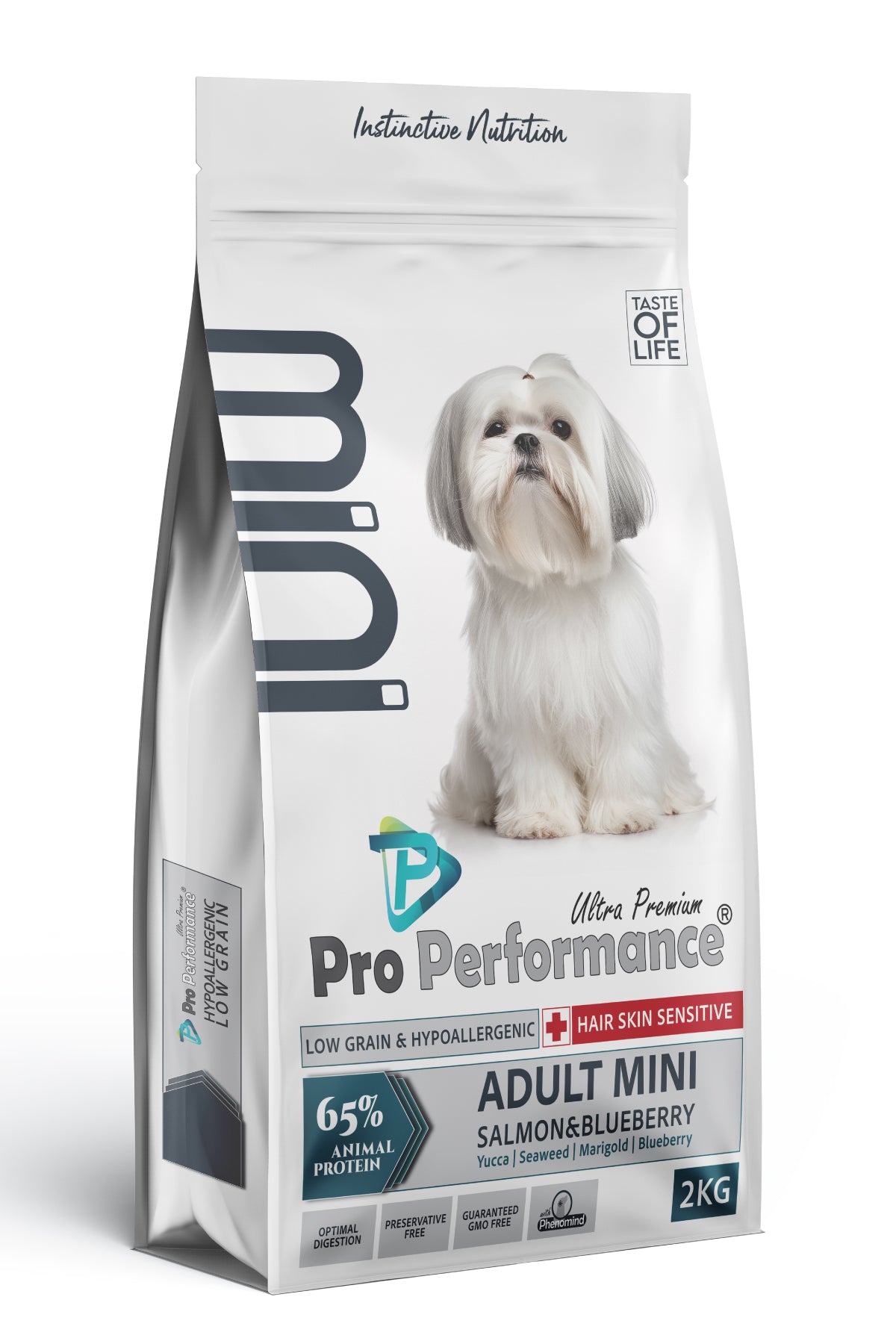 Adult mını dog salmon bluberyy 2 kg pro perf.