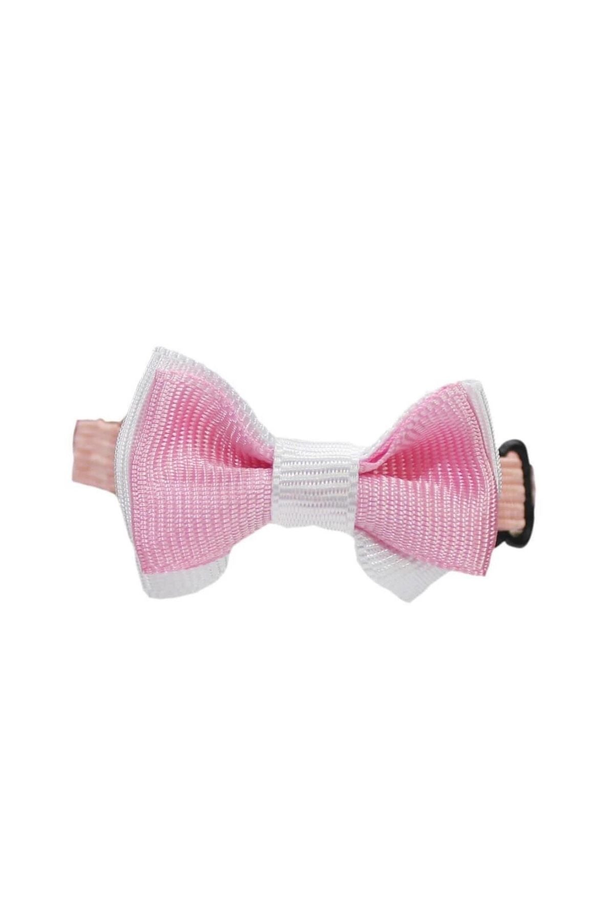 Papyonlu Boyun Tasması Toz Pembe