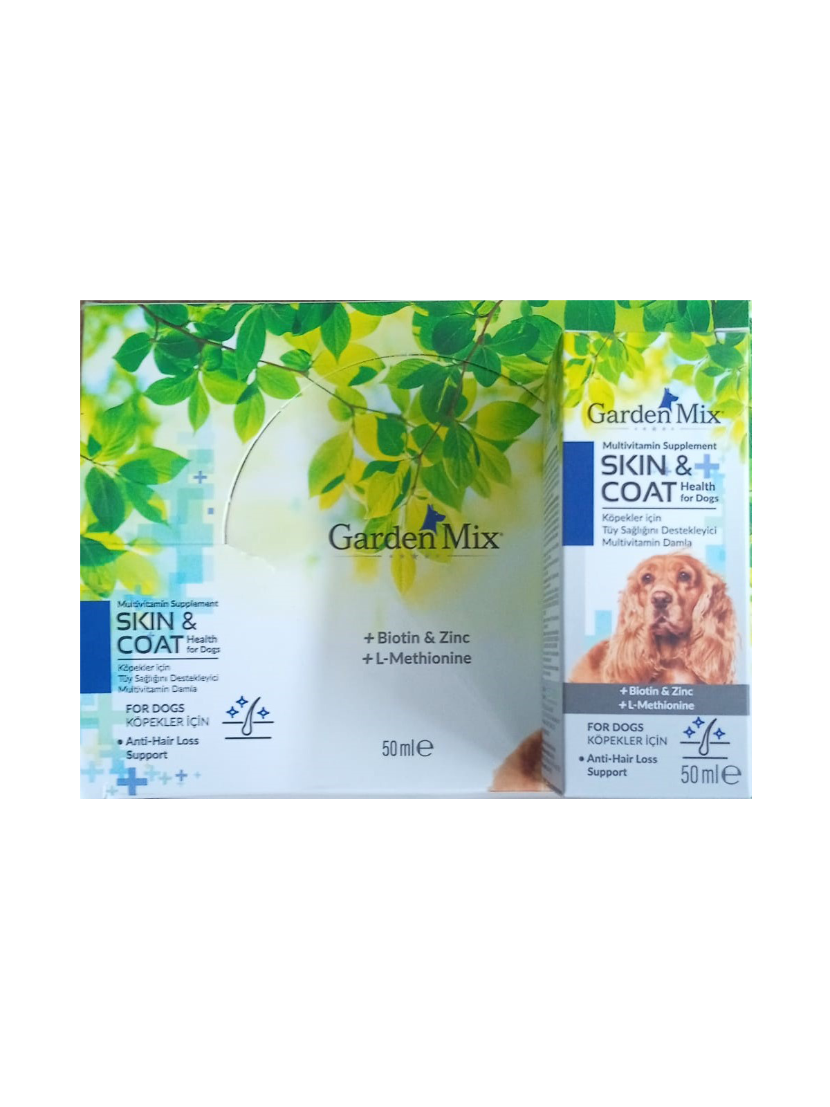 SKIN & COAT Köpekler için tüy sağlığını destekleyici multivitamin damla