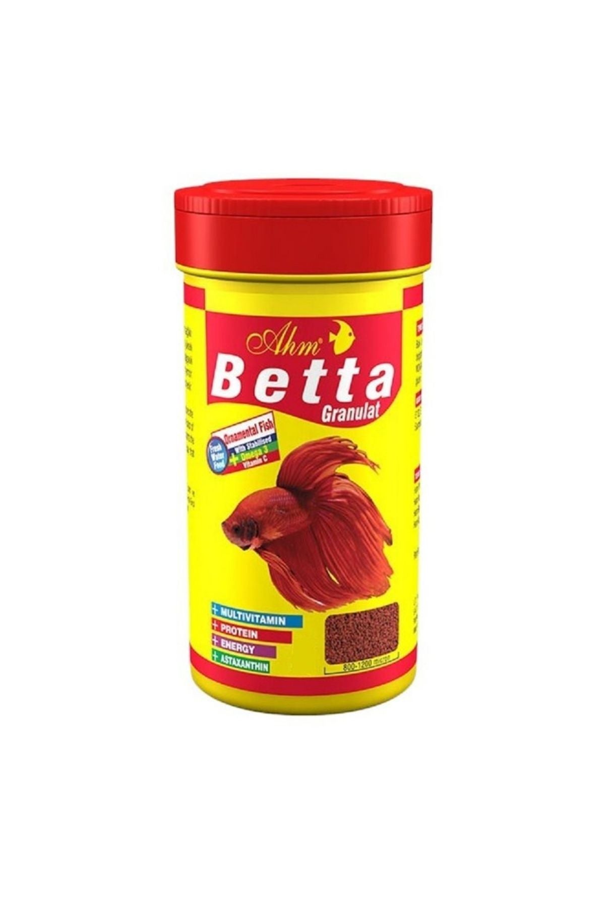 Betta Granül Balık Yemi 100 Ml