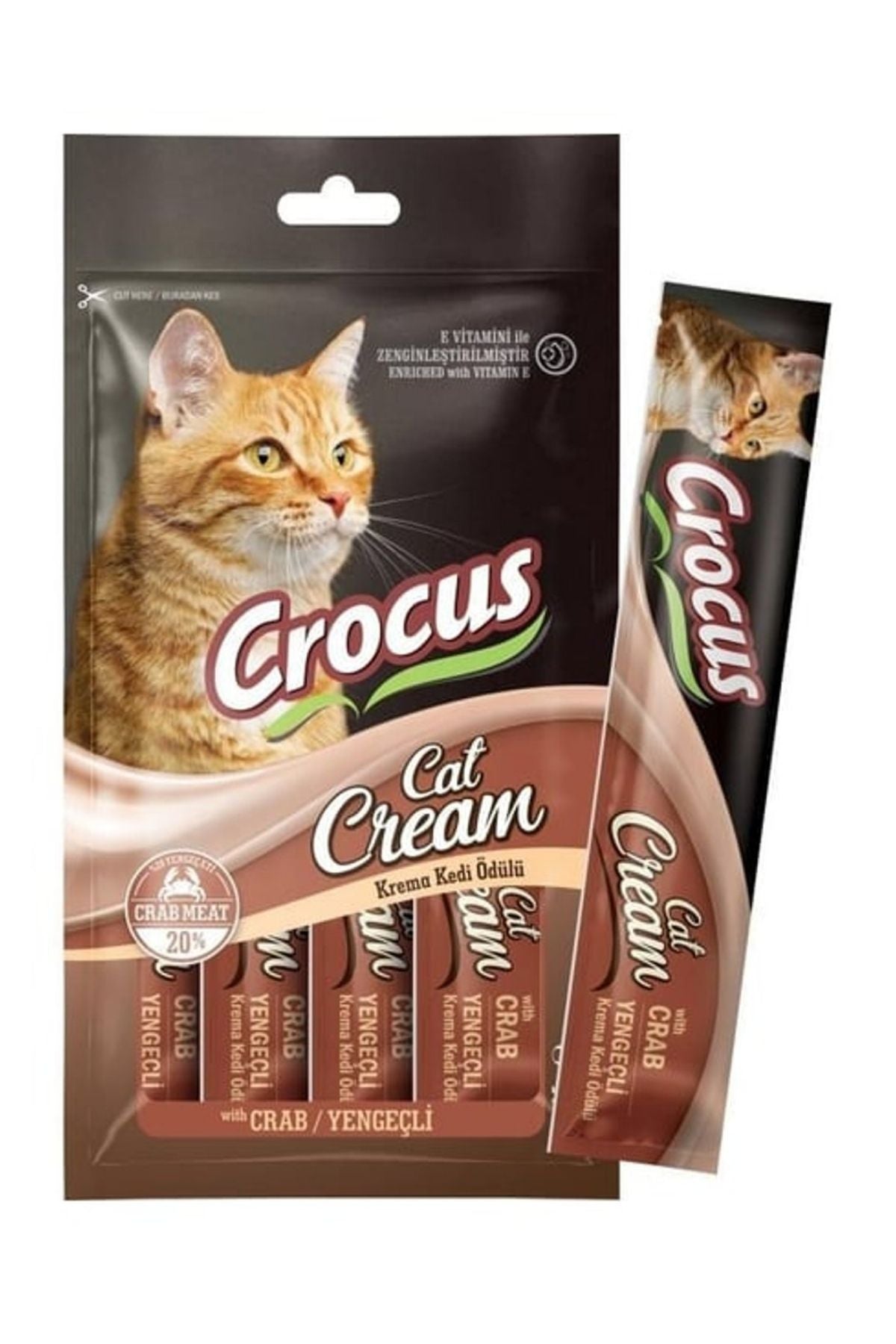 Yengeçli Krema Kedi Ödülü 4x15gr