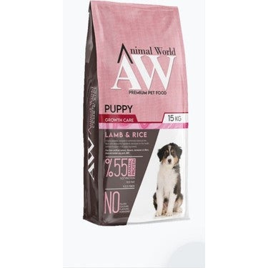 AW.Kuzulu yavru köpek maması 15 kg